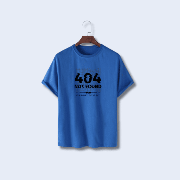 404 T-Shirts - Blue