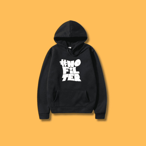 NoFilter Hoodie Black