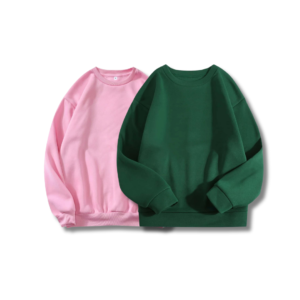 Pack Of 2 Plain Unisex Sweatshirts